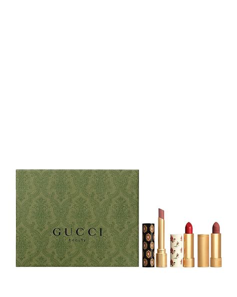 gucci blue set|gucci lipstick gift set.